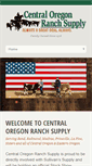 Mobile Screenshot of centraloregonranchsupply.com
